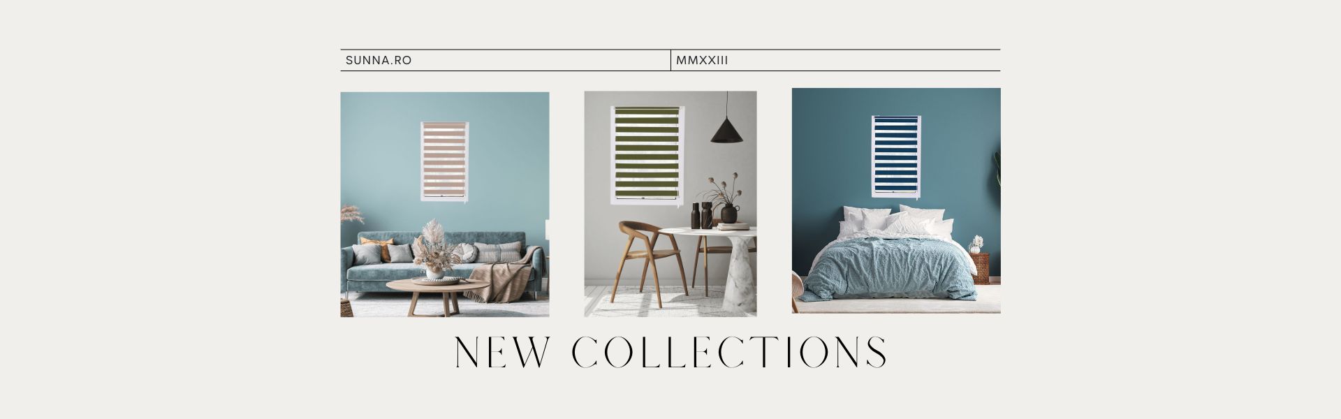 new collection - jaluzele zebra - sunna