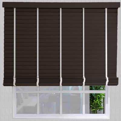 Jaluzele Lemn Stejar 50 mm E3006 Dark Port