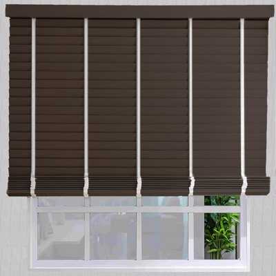 Jaluzele Lemn Tei 50 mm C1026 Walnut (Nuc)