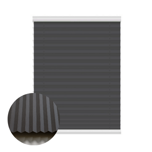 Jaluzele Plisate Blackout JAVA XI 1105 Antracit