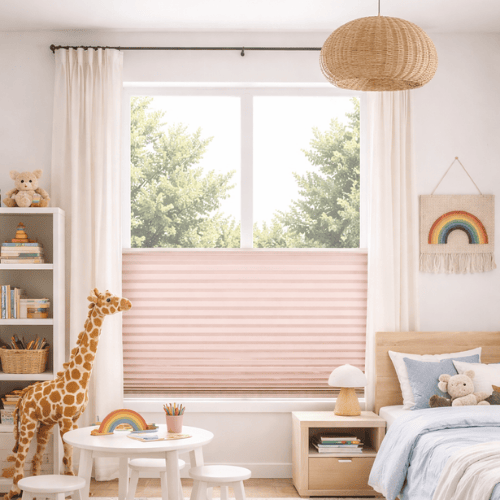 Plisee Opace Honeycomb Disco A-9223 Dusty Rose