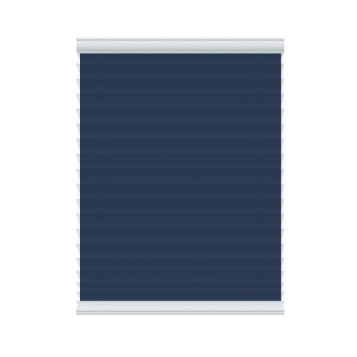 Jaluzele Plisate Perlate JAVA XII 1220 Bleumarin perlă