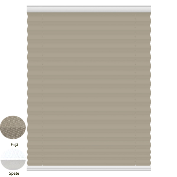 Jaluzele Plisate | Plisee Scala Blackout 3-240
