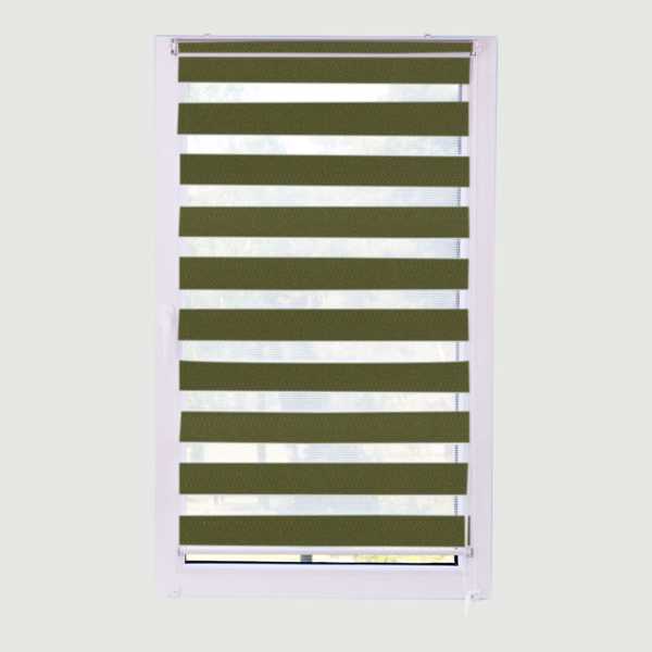 Rolete Zebra Opace Bahama XVI 1606 Opace Verde Olive