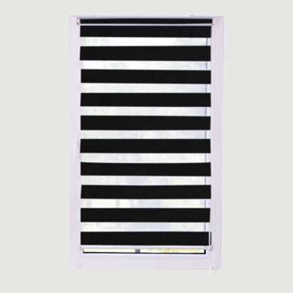 Rolete Zebra Opace Bahama XVI 1610 Negre 