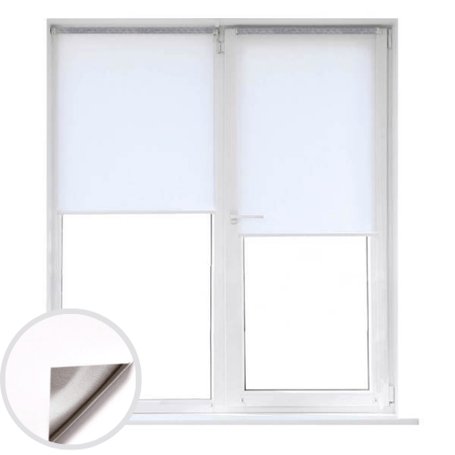 Rulouri Blackout Madagascar Silver 051 Alb 