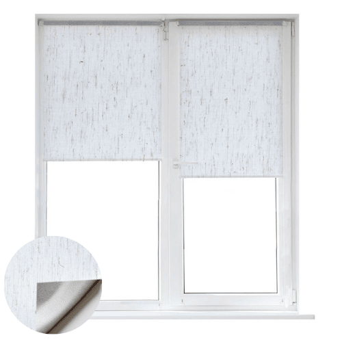 Rulouri Blackout Madagascar Silver 063 Alb Wood 