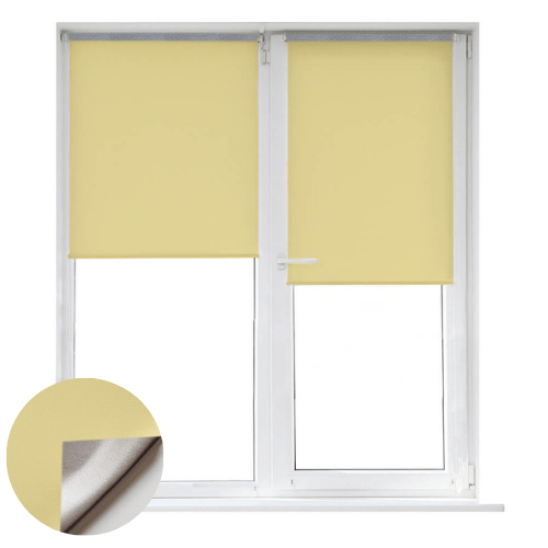 Rulouri Blackout Madagascar Silver 057 Galben