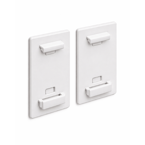 Set Plăcuțe de Lipire Albe