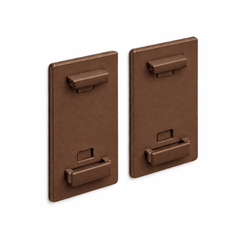 Set Plăcuțe de Lipire Maro